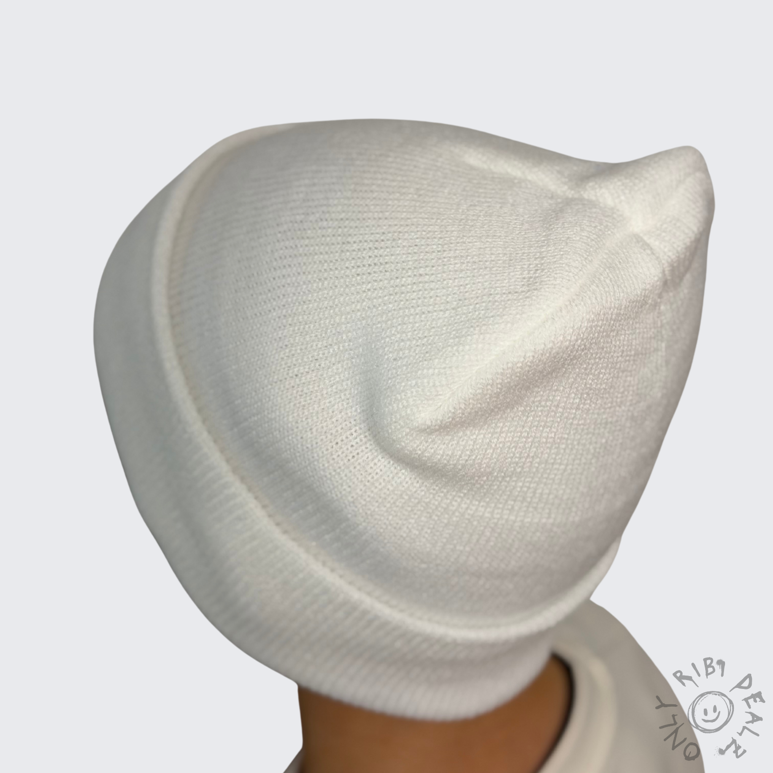 Basic Knit Beanie – White / Off-White + weitere Farben (Unisex)