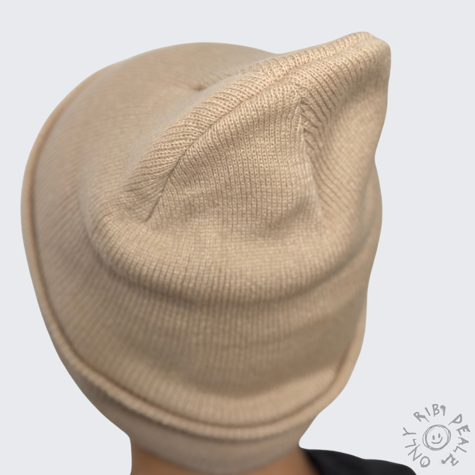 Basic Knit Beanie – White / Off-White + weitere Farben (Unisex)