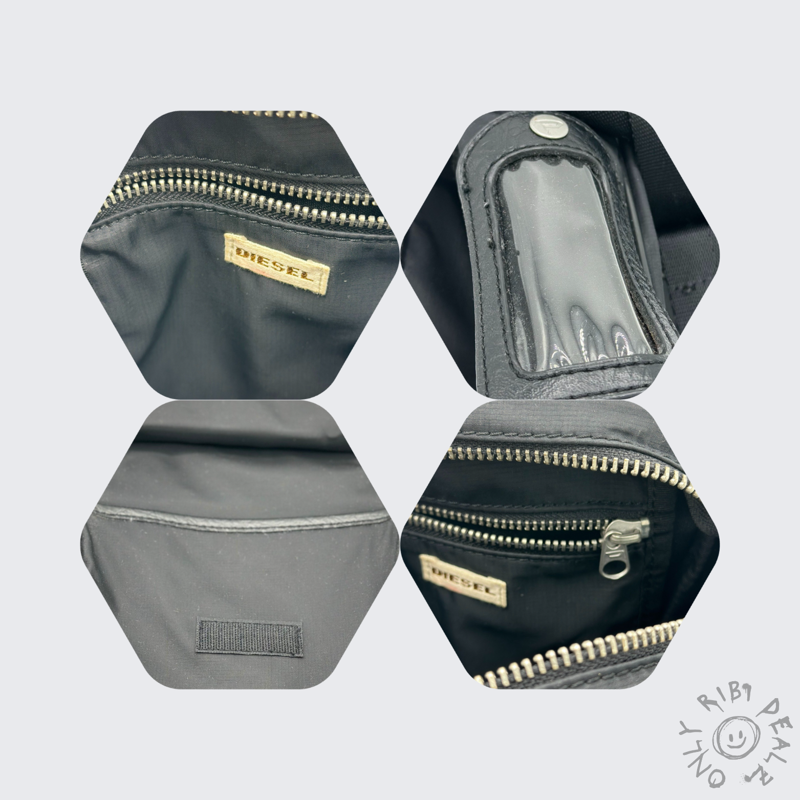 DIESEL Crossbody Bag Schwarz – Funktional, Robust & Stylisch – Top Zustand (9/10)