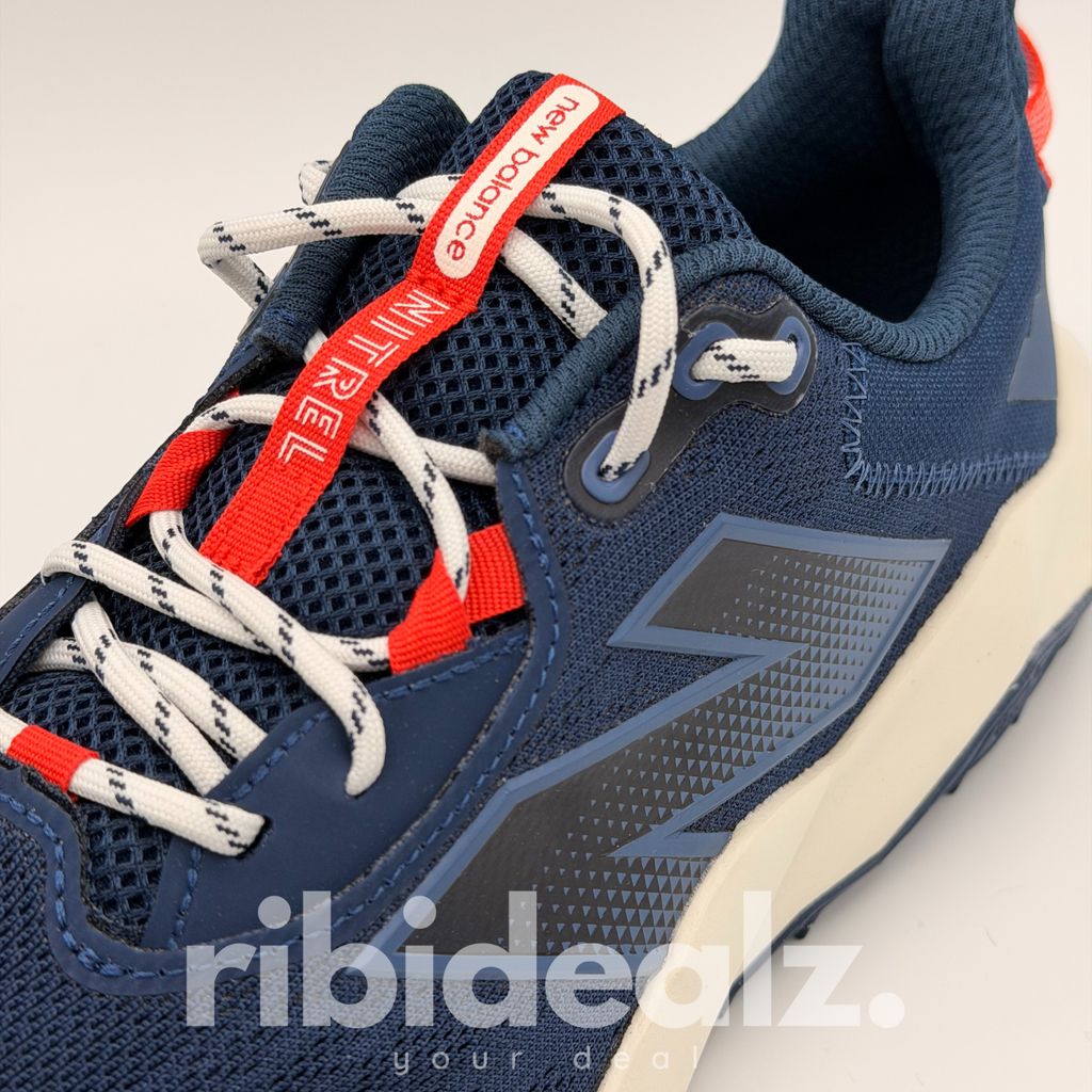New Balance DynaSoft Nitrel v6 Trailrunning Schuhe Herren – Blau/Rot – Neu