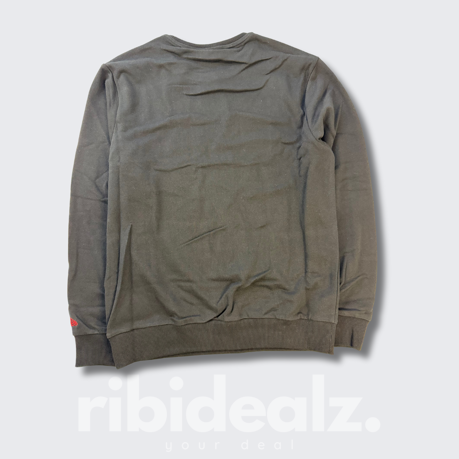 New Era Chicago Bulls Sweatshirt Schwarz Rot Print – Neu