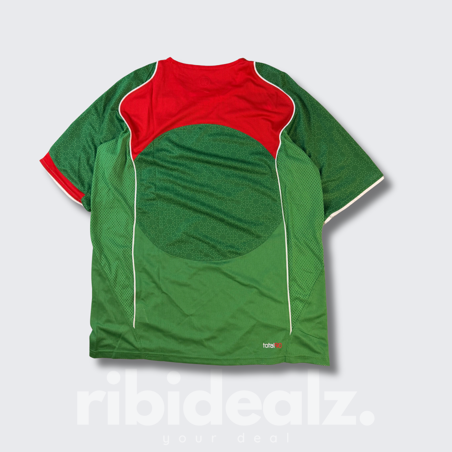 Nike Total 90 Fußball Trikot Grün Rot Weiß – Dri-Fit – Größe M – Neu