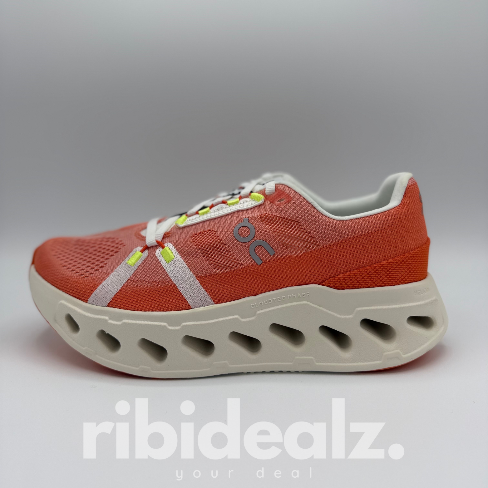 On Cloudeclipse Laufschuh Unisex Orange Creme CloudTec Phase