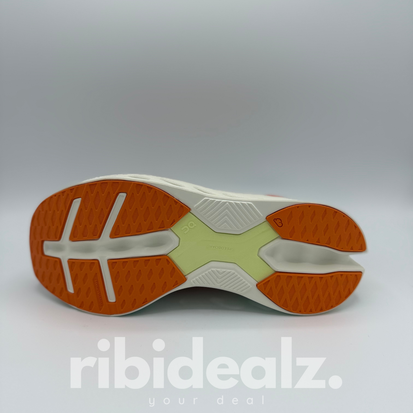 On Cloudeclipse Laufschuh Unisex Orange Creme CloudTec Phase