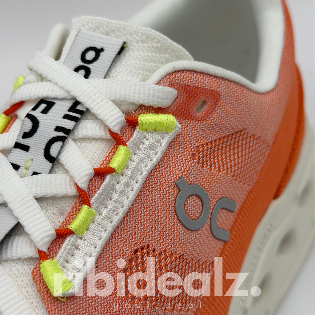 On Cloudeclipse Laufschuh Unisex Orange Creme CloudTec Phase