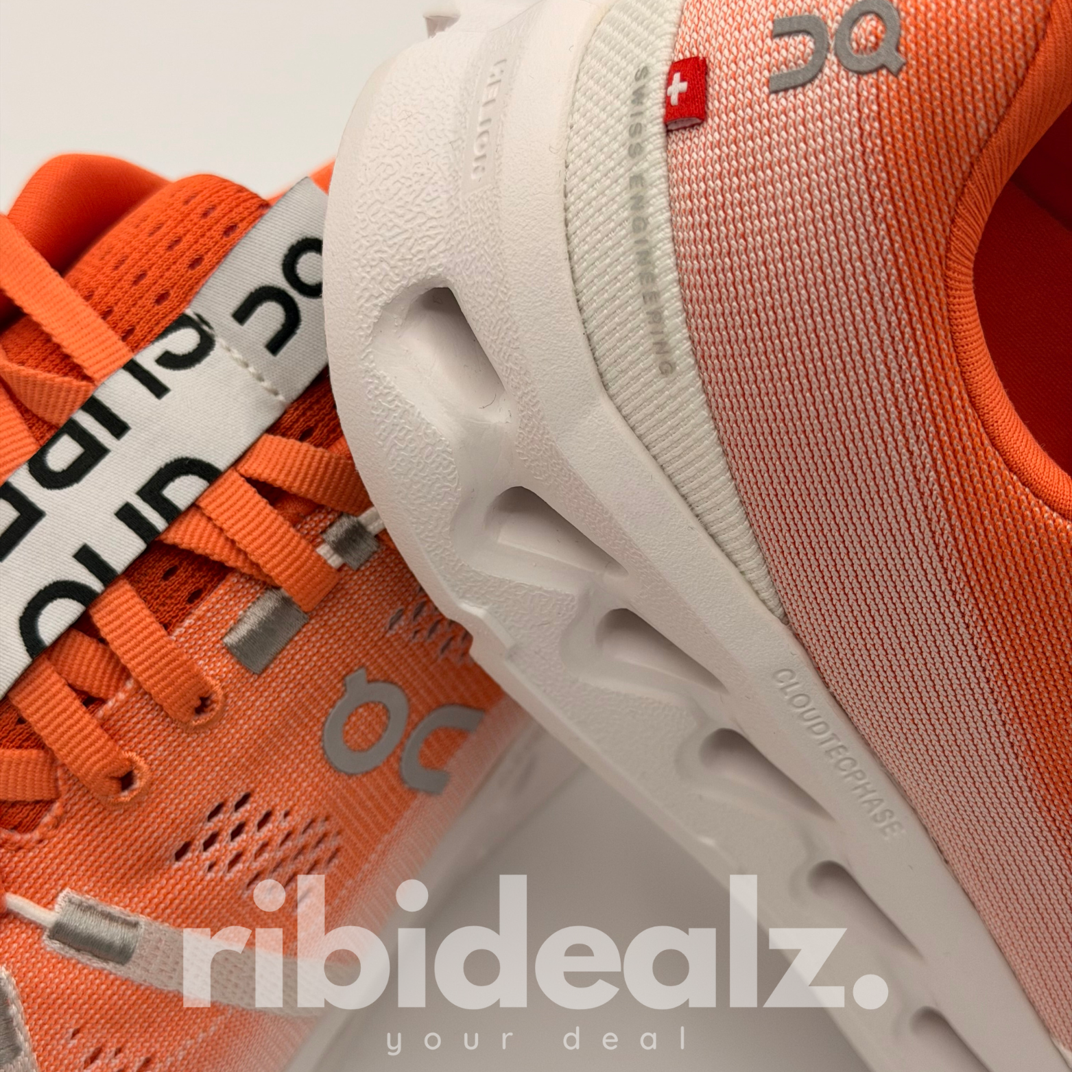 On Cloudsurfer 1 Laufschuh Unisex Orange Ivory – CloudTec Phase – Neu