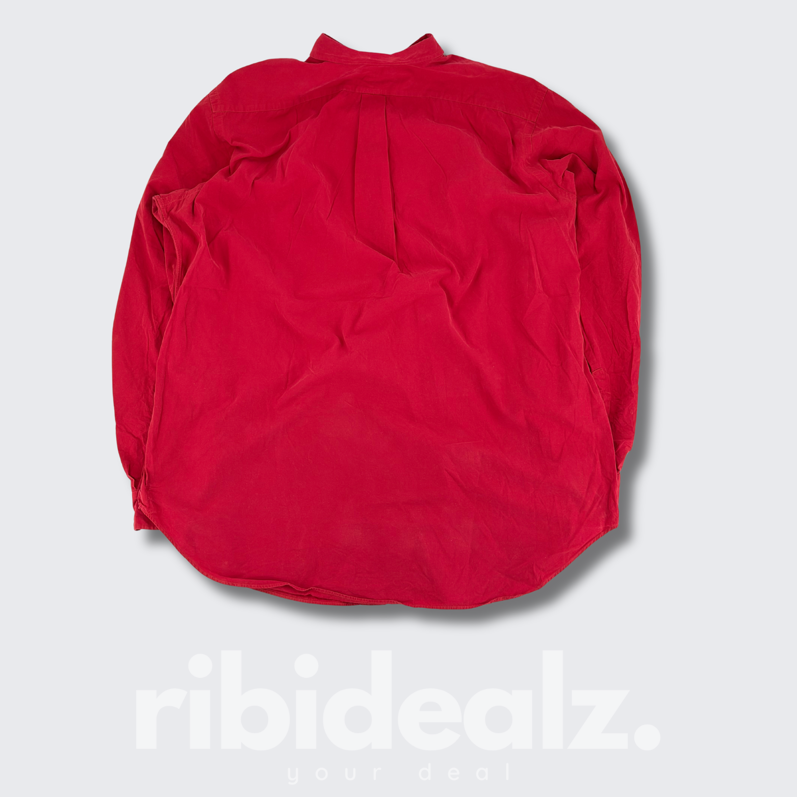 Polo Ralph Lauren Herrenhemd – Rot – Classic Fit – XL Tall – Grad A