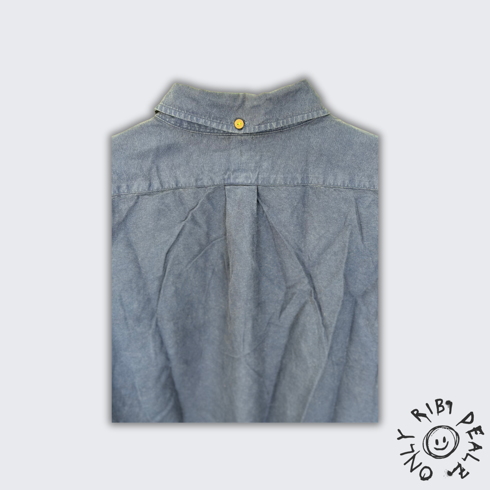 Ralph Lauren Vintage Oxford Shirt – Navy Blue ( XL )