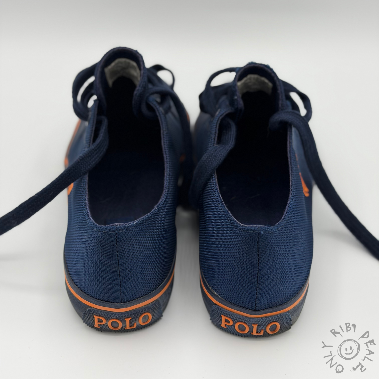 Polo Ralph Lauren Sneaker Unisex blau / orange – Größe 40