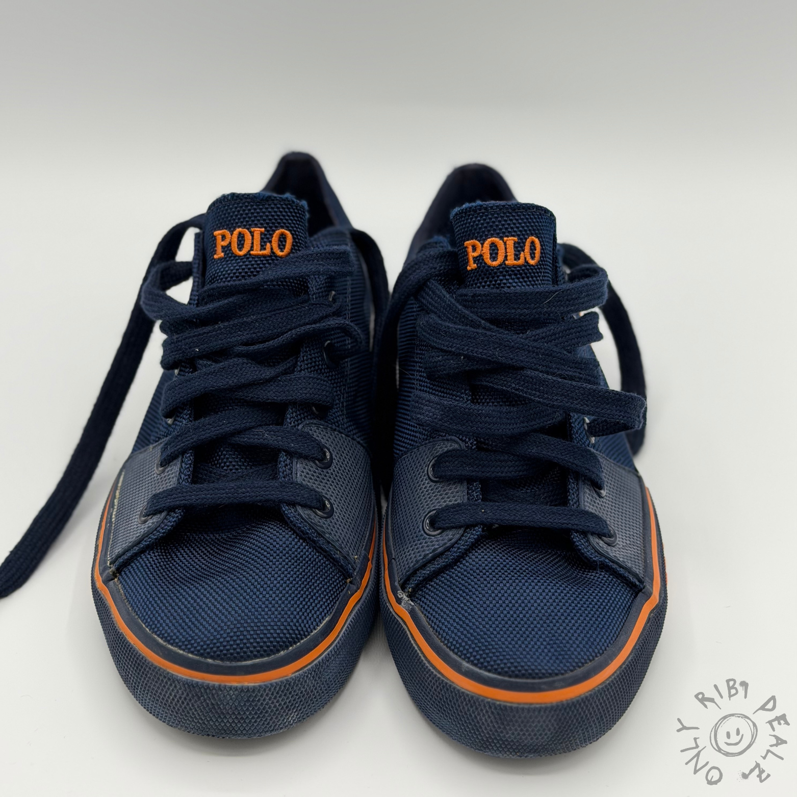 Polo Ralph Lauren Sneaker Unisex blau / orange – Größe 40