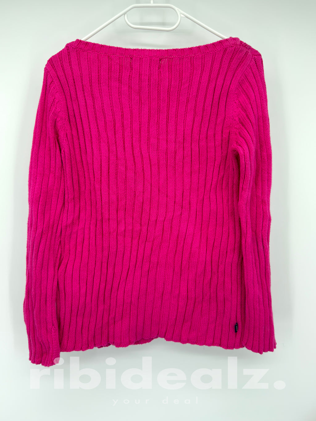 Lauren Ralph Lauren Rippstrick Pullover S Pink – Baumwolle