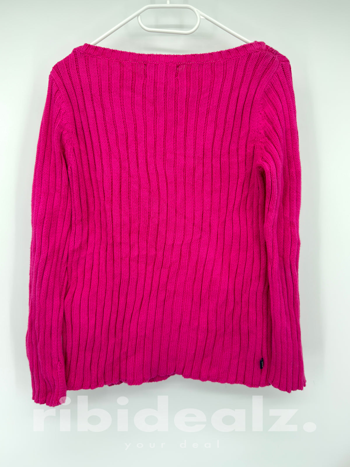 Lauren Ralph Lauren Rippstrick Pullover S Pink – Baumwolle