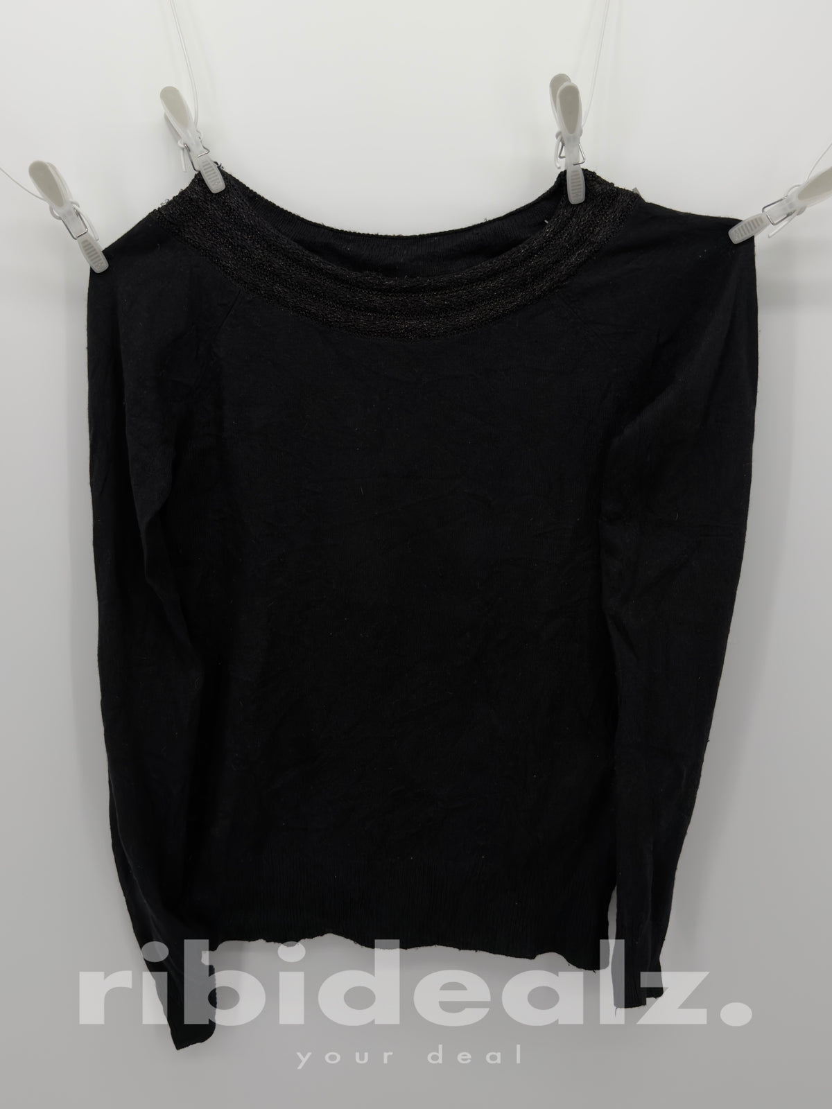 Lauren Ralph Lauren Pullover S Schwarz – Seide & Cashmere