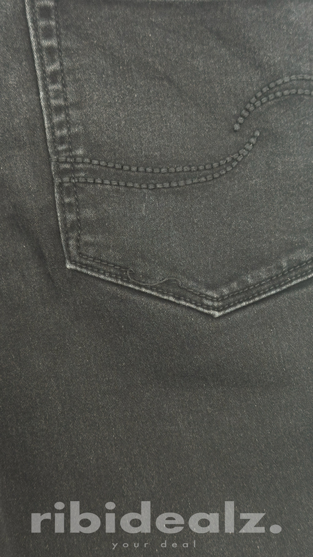 Levi’s Signature Jeans Damen Schwarz Mid-Rise W28 L30