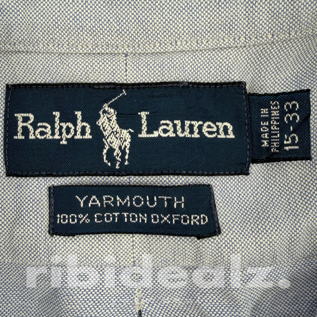 Polo Ralph Lauren Oxford Hemd Herren Hellblau Yarmouth L Button Down