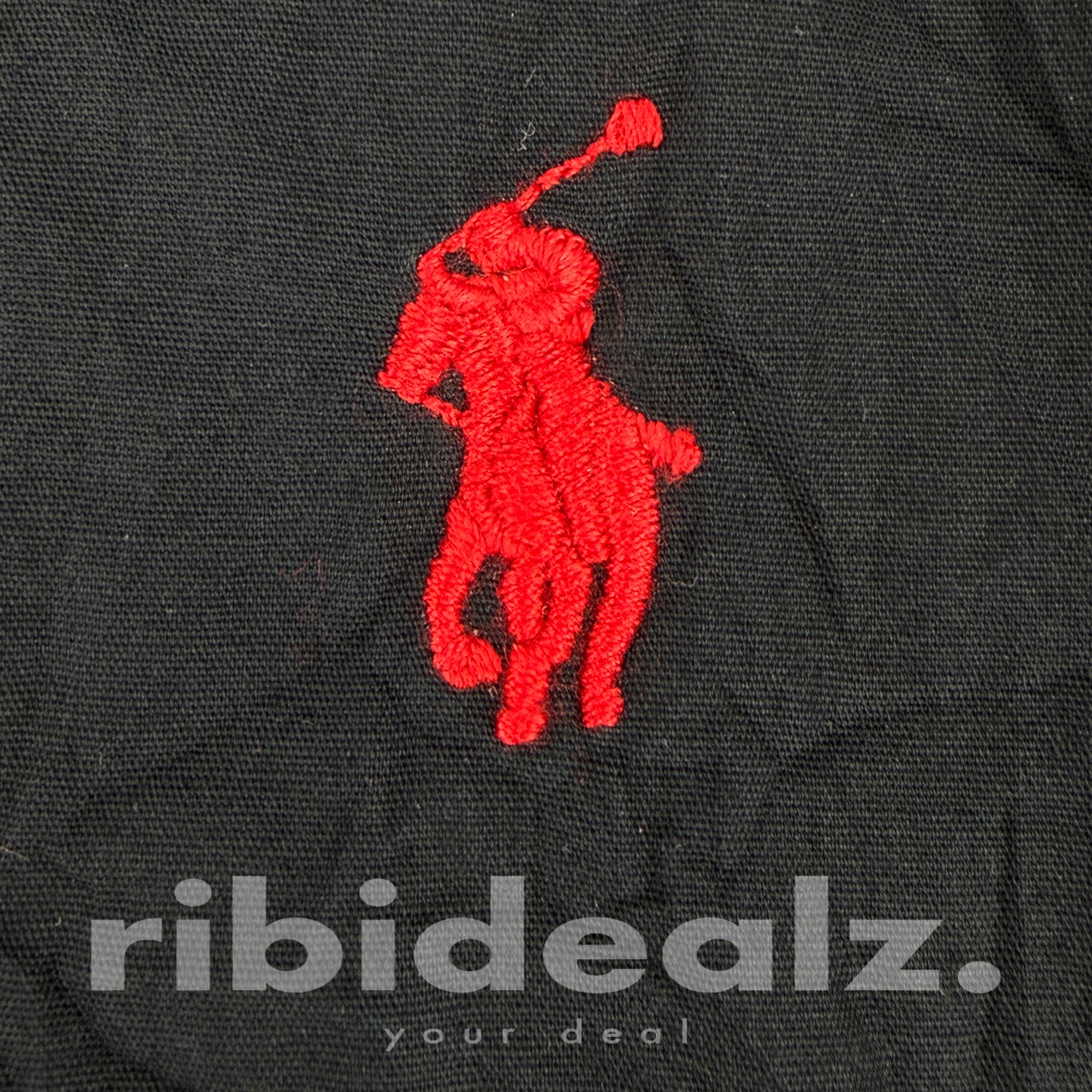 Polo Ralph Lauren Hemd Herren Schwarz Slim Fit XL – Roter Reiter Button Down